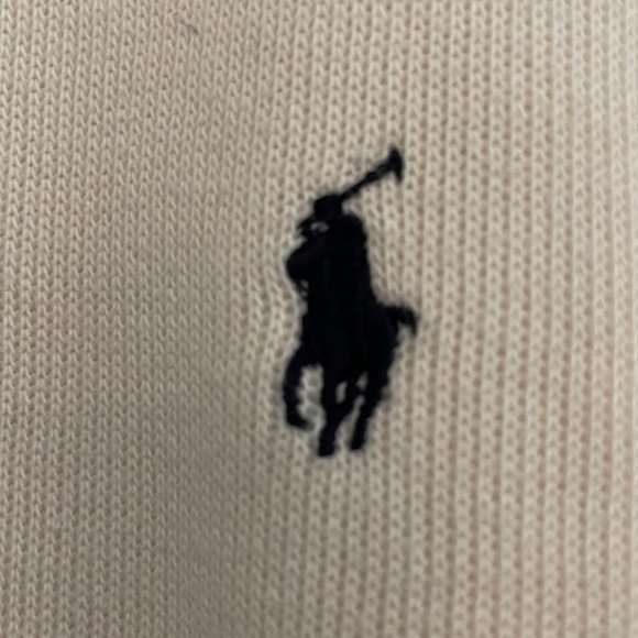 Polo by Ralph Lauren L cotton 1/4 zip sweater - Picture 3 of 4